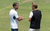 Shane Warne and Imran Tahir.